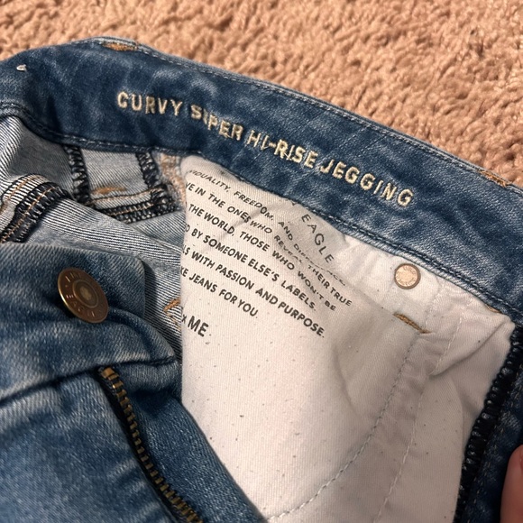 Womens AE Skinny Jeans (Short) - Picture 2 of 3